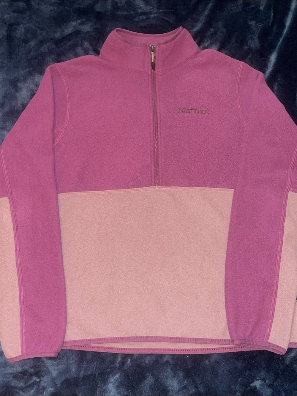 Marmot Plum Ladies Half-Zip Fleece Pullover
